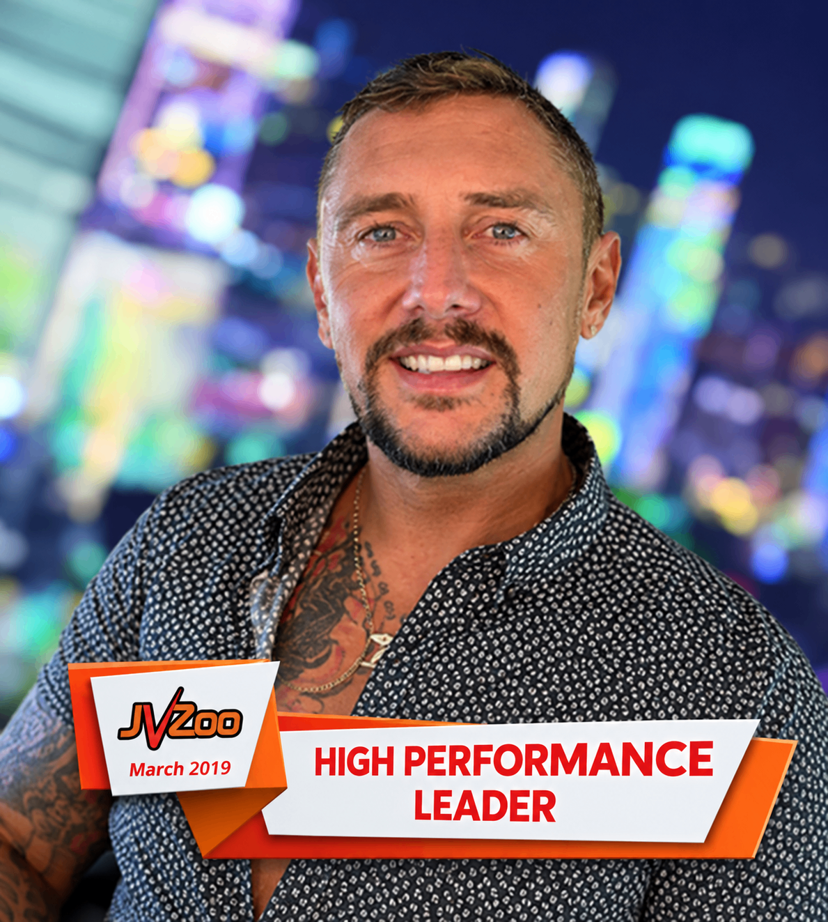 Craig Crawford in the supplied JVZoo March 2019 High Performance Leader portrait